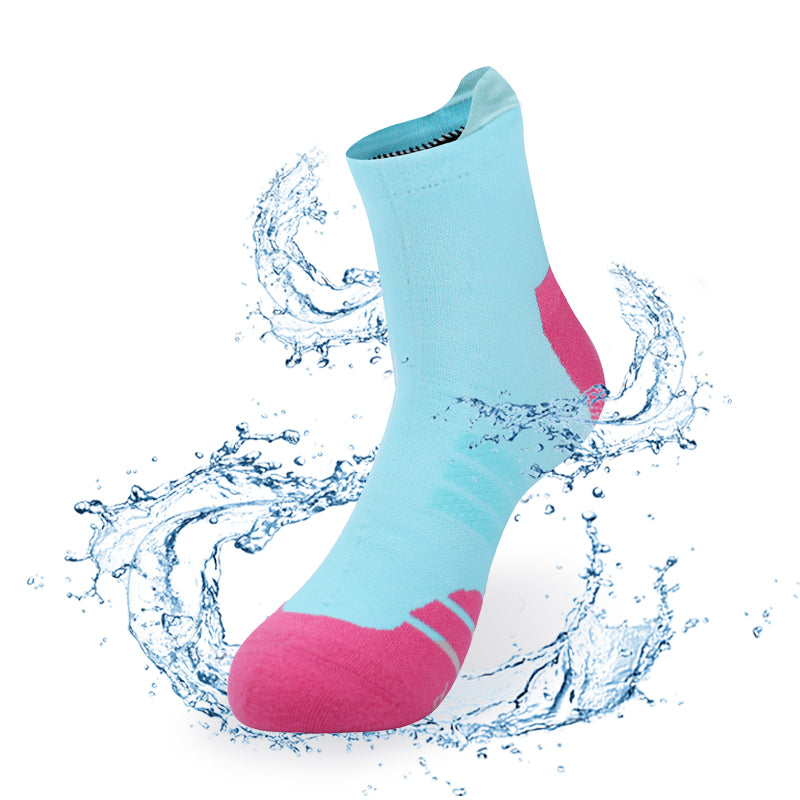 LEAKDRY Breathable Waterproof Socks Crew Anti-Bacterial